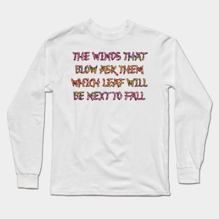 Haiku Long Sleeve T-Shirt